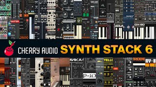 Video thumbnail for Cherry Audio | Synth Stack 6 Collection - New for 2025 by Cherry Audio