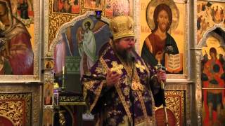 preview picture of video '03.31.13. Second Sunday of Great Lent. Sermon by Metropolitan Jonah'