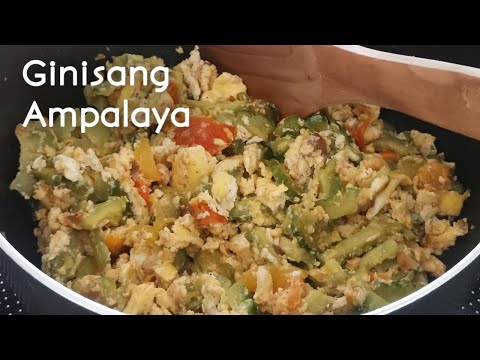 Ginisang Ampalaya with Egg | Walang Pait
