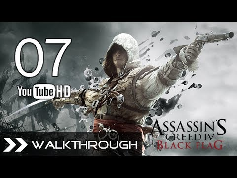 Assassin's Creed 4 Black Flag Walkthrough Gameplay AC4 - Part 7 (Sequence 3 - Memory 1 - 100% Sync)