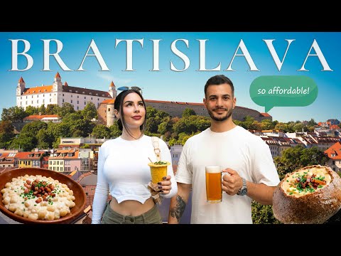 The Ideal European Capital for a Day Trip | Slovak Street Food & Medieval Streets 🇸🇰