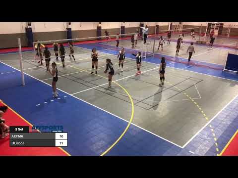 CUL VOLEIBOL F AFFSPORTS - AEFMH vs ULisboa