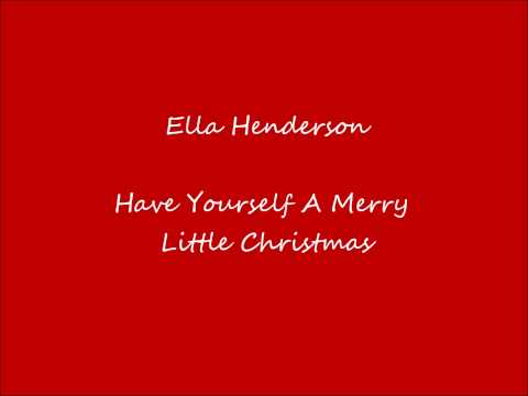 Ella Henderson -  'Have Yourself a Merry Little Christmas' with Myleene Klass (Heart Radio) 24/12/12