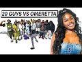 20 GUYS VS 1 RAPPER: OMERETTA