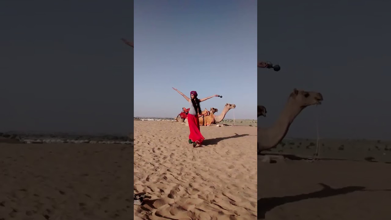 Thar Desert Walk | Sam Sand Dunes | Jaisalmer #shorts