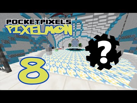 [8] FLYING THROUGH THE FLYING GYM! (PocketPixels Pixelmon)