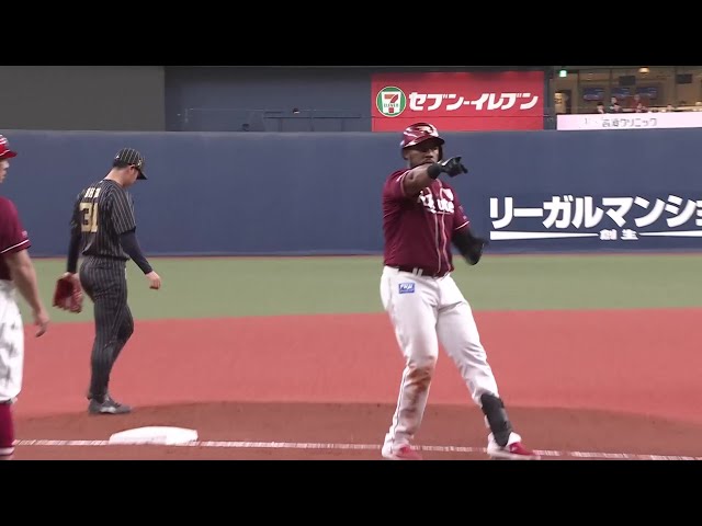 【7回表】復活の一打!! イーグルス・フランコ 本日昇格で貴重な追加点となるタイムリー2ベースを放つ!! 2025年7月15日 オリックス・バファローズ 対 東北楽天ゴールデンイーグルス