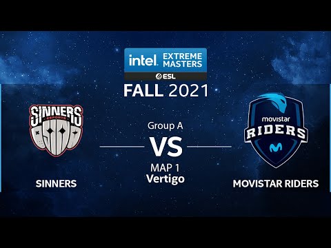 CS:GO - Sinners vs. Movistar Riders [Vertigo] Map 1 - IEM Fall 2021 - Group A - EU