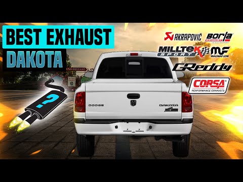 Dodge Dakota Exhaust Sound🔥Carven,Cherry Bomb,Flowmaster,Gibson,MBRP,Magnaflow,Valvetronic Design