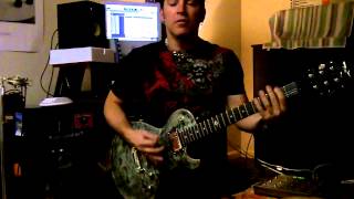 Fozzy &quot;Storm the Beaches Pt 1&quot; Billy Grey guitar demo