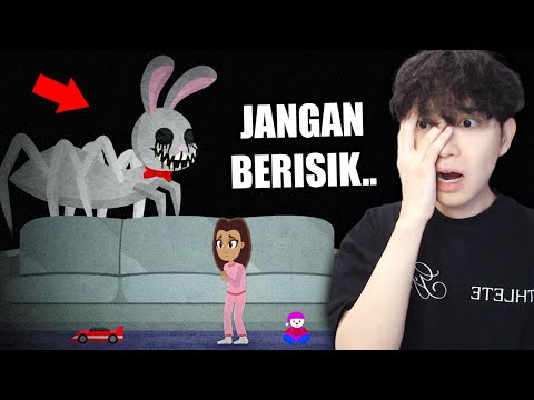 Gua DITINGGAL BERDUA sama MAHKLUK ini di RUMAH.. - Mr. Hopp's Playhouse HD