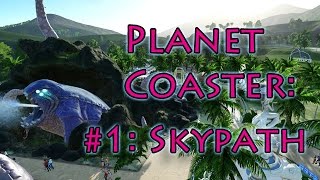 Planet Coaster Gameplay: Ride Placement & Sky Paths (TheGebs24)
