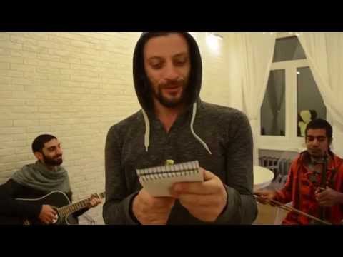 Davide Swarup and Arambolla - White Winter Tour 2014 Perm 7/12 - Handpan Music