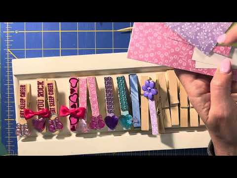Cheer Clothespin Ideas