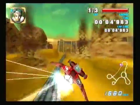 F-Zero GX - Sand Ocean: Surface Slide (Flying) - 0'43"678 with Maximum Dragon