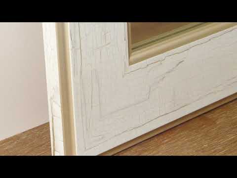 BrandtWorks Gold Trimmed Legacy Wall Mirror BM043