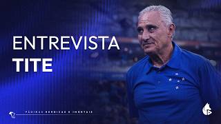 🦊🎙ENTREVISTA | TITE | CRUZEIRO X POUSO ALEGRE | AO VIVO NA TV CRUZEIRO