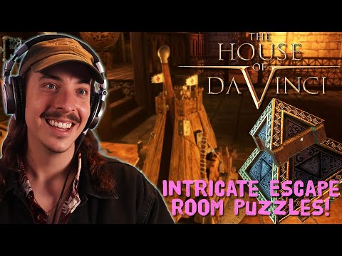 I'VE BEEN CORDIALLY INVITED TO SOLVE PUZZLES | The House of Da Vinci - Part 1