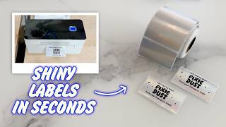 How to Create Holographic Labels at Home | Easy Thermal Printing Tutorial | Pixie Dust