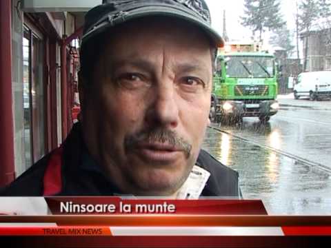 Ninsoare la munte