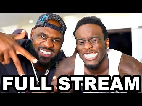 Lebron James & Kai Cenat FULL STREAM!