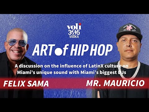 Latin X History Month Talk with Miami's DJ Sama and MR Mauricio at Art of Hip Hop