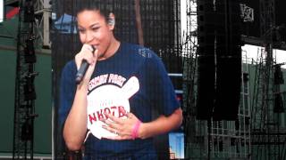 Jordin Sparks - No Air Fenway Park 6/11/11
