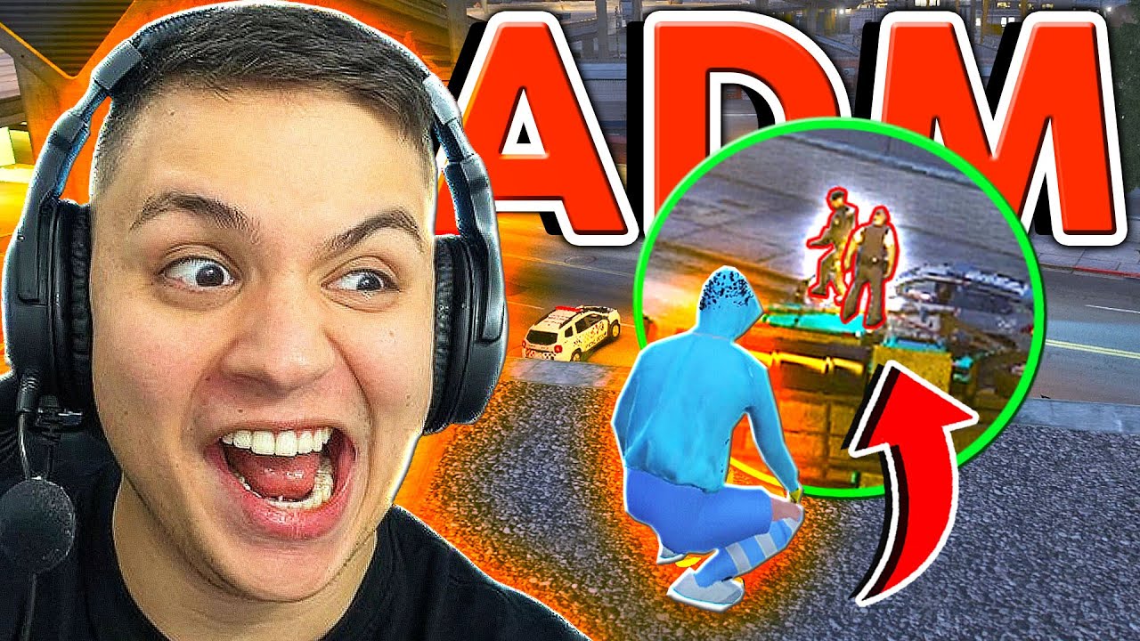 VIREI ADM e ZOEI STREAMERS AO VIVO no GTA RP! (Paulinho o LOKO)