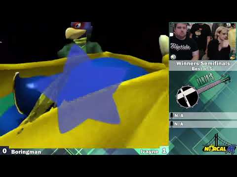 "Harmonic Combo #2" - Boringman (MK) v. Ivayne (Falco) - Winners Semis