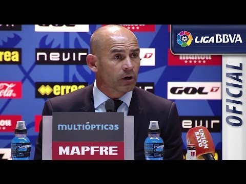 Press Conference Jémez after Rayo Vallecano (1-2) Getafe CF - HD