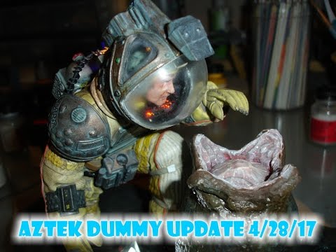 Aztek Dummy Update 4/28/17 - Officer Kane Pt.2 -  the finish