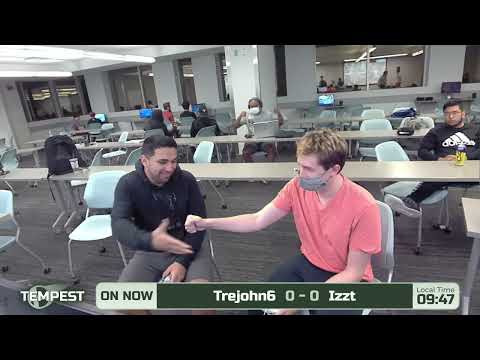 Trejohn6 (Toon Link) vs Izzt (Pac Man) - Tempest 95 Singles Winners Semis