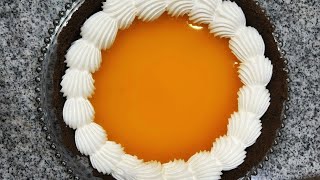 ✅ CHEESECAKE DE NARANJA CON CHOCOLATE 🍫🍊