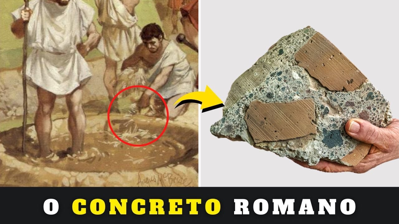 O Segredo que fez o Concreto Romano ser melhor que o Moderno