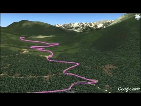 3D tour Passo del Mortirolo (1852m) from Mazzo di Valtellina - Monno