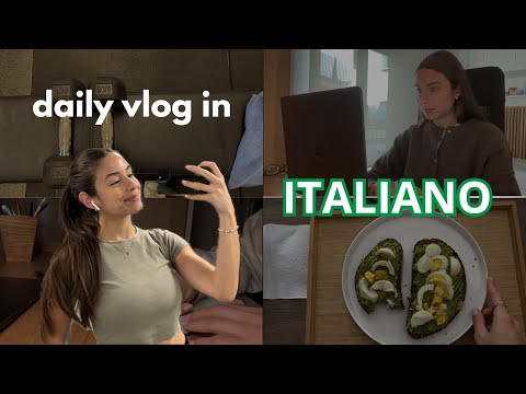 VLOG IN ITALIANO | un venerdì nella mia vita, caffè, lavoro, palestra