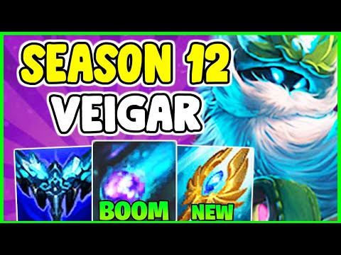 HOW TO PLAY VEIGAR MID & SOLO CARRY IN SEASON 12 | Veigar Guide S12 - League Of Legends
