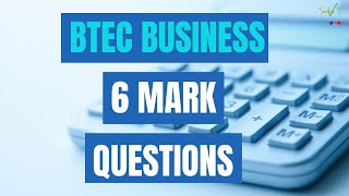 Unit 3 BTEC Business  - 6 Marker Exam Technique WITH AN EXAMPLE- Personal and Business Finance