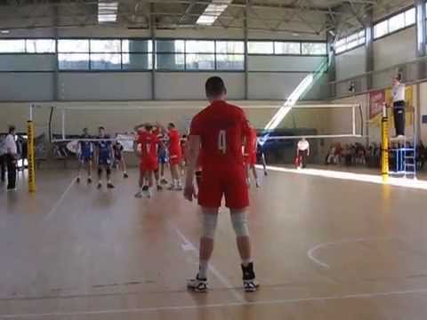 mecz Mickiewicz Kluczbork-Siatkarz Oleśnica 1:3 / 12.04.2015 Kluczbork Polska