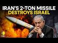 Iran Attacks Israel LIVE Iran S 2 Ton Monster Missile Hits Israel Khorramshahr Targets Iron Dome