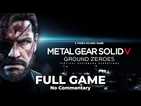 Metal Gear Solid V: Ground Zeroes | Full Game (No Commentary, PS5)