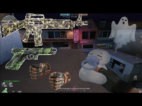 Crossfire NA 2.0 : M16s - P228 Camo - Power Fist - Hero Mode X - Zombie V4