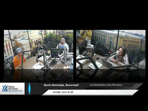 Juno și JO in matinalul Bucuresti FM