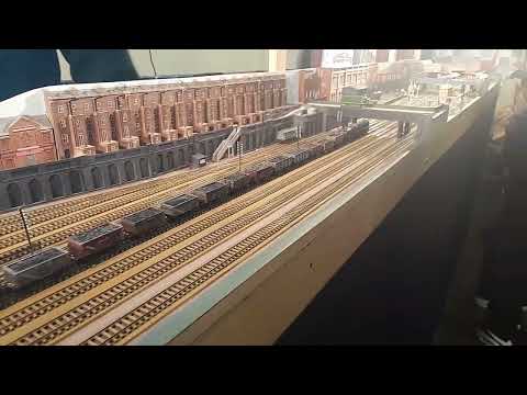 yate model railway exhibition on the 18.2.23 part 20 (Brimscombe Station)