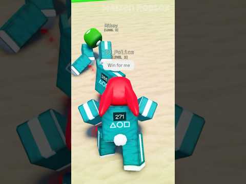 JJ and Mikey Join Squid Game 😏💀 #shorts #roblox