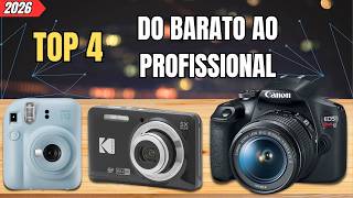 AS 4 MELHORES Câmeras Para COMPRAR Em 2026  (Do INSTANTÂNEO ao PROFISSIONAL)