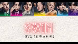 BTS (방탄소년단) 'SWIM' COLOUR CODED LYRICS