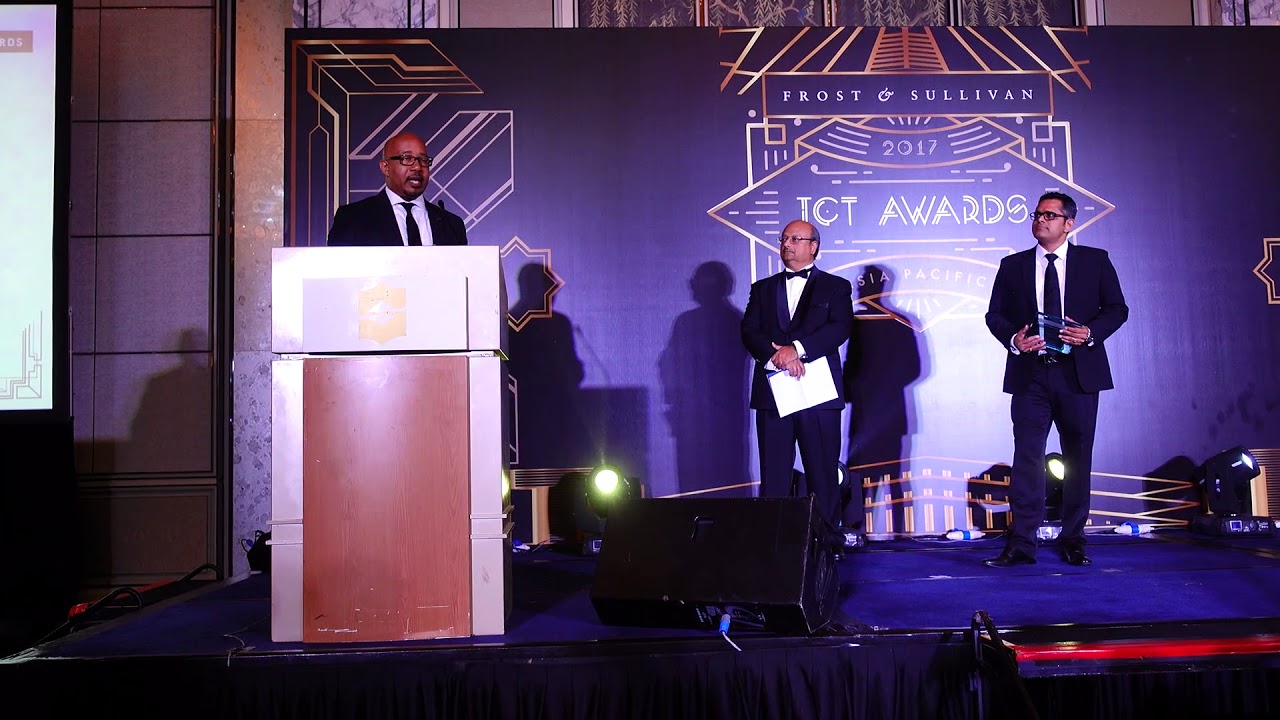 Awards Banquet - Cisco Received an Technical Excellence Award - July 2017