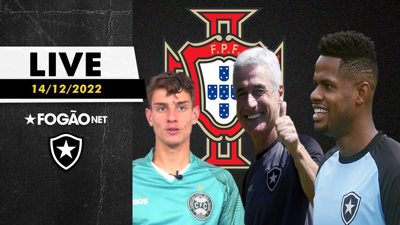 LIVE | Botafogo desistiu de Júnior Santos? Natanael na mira? Luís Castro cotado em Portugal?