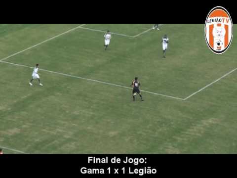 S.E. Gama sub. 15 x  Legião F.C. sub. 15 (Semi Finais do Camp. Brasiliense - segundo jogo)